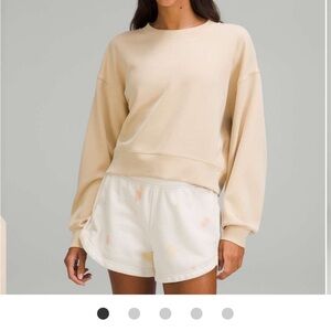 Size 6 Cream Color Perfectly Oversized Crew